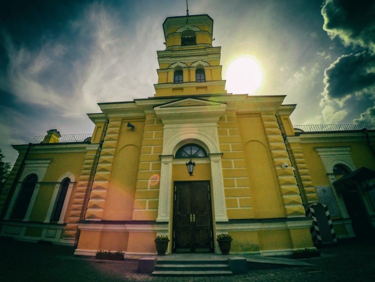 The Church of St. Sergius of Radonezh in Pushkin