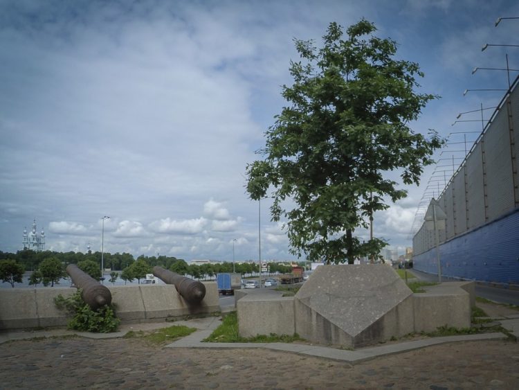 Monument of Nyenskans Fortress