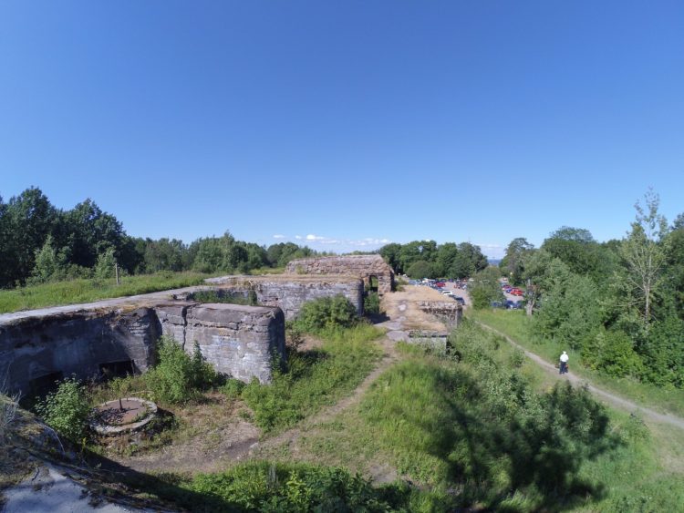 Schantz fort in Kronstadt - mortar battery