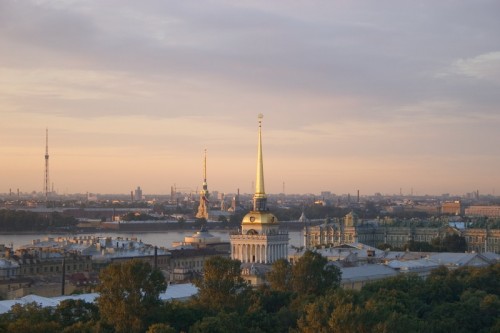 Вид на Санкт-Петербург