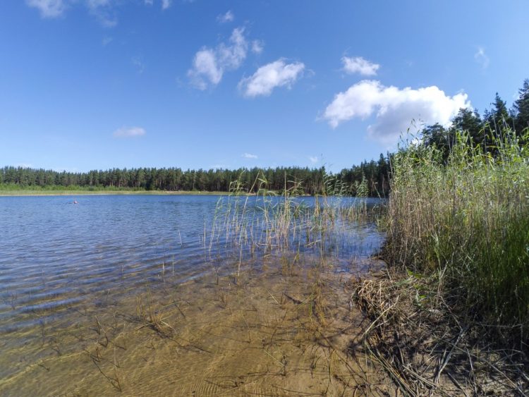 Sandy quarry near the platform  68 km