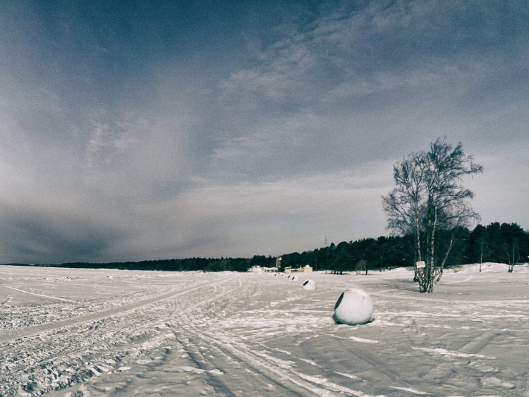 Солнечное - Финский залив зимой