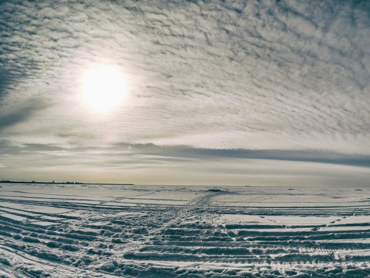 Солнечное - Финский залив зимой