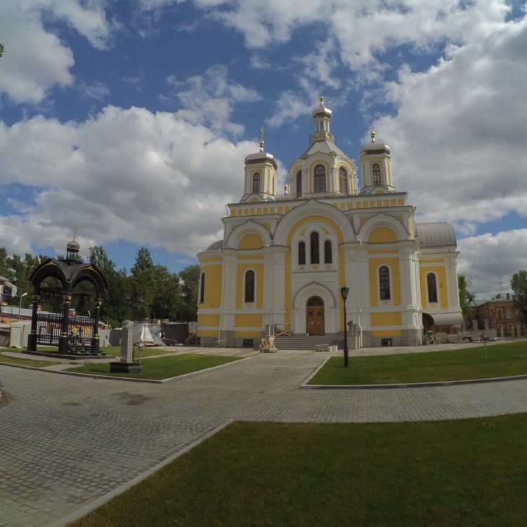 The Church of the Holy Trinity in the Mission of the John the Theologian Cheremenets Monastery