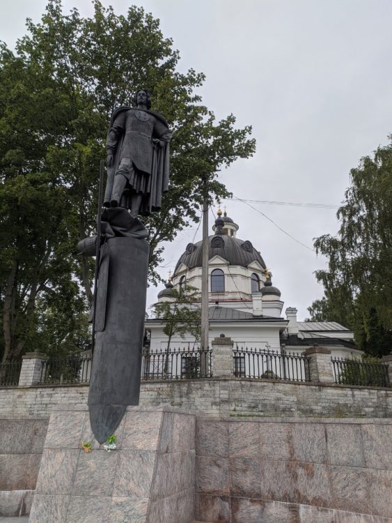 Усть Ижора - Памятник Александру Невскому